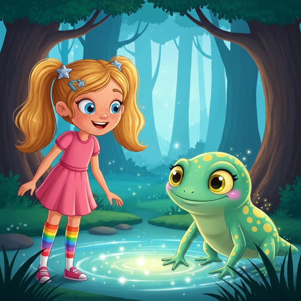 Illustration for The Sparkling Pool