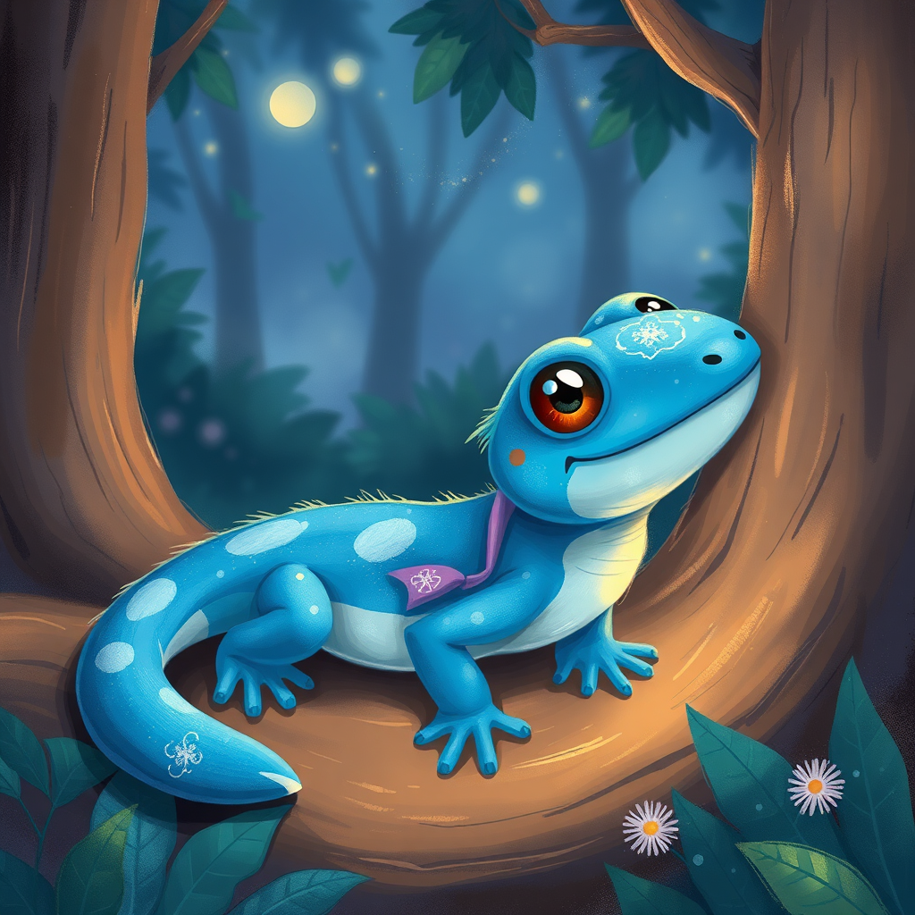 Illustration for The Secret of the Night Glade