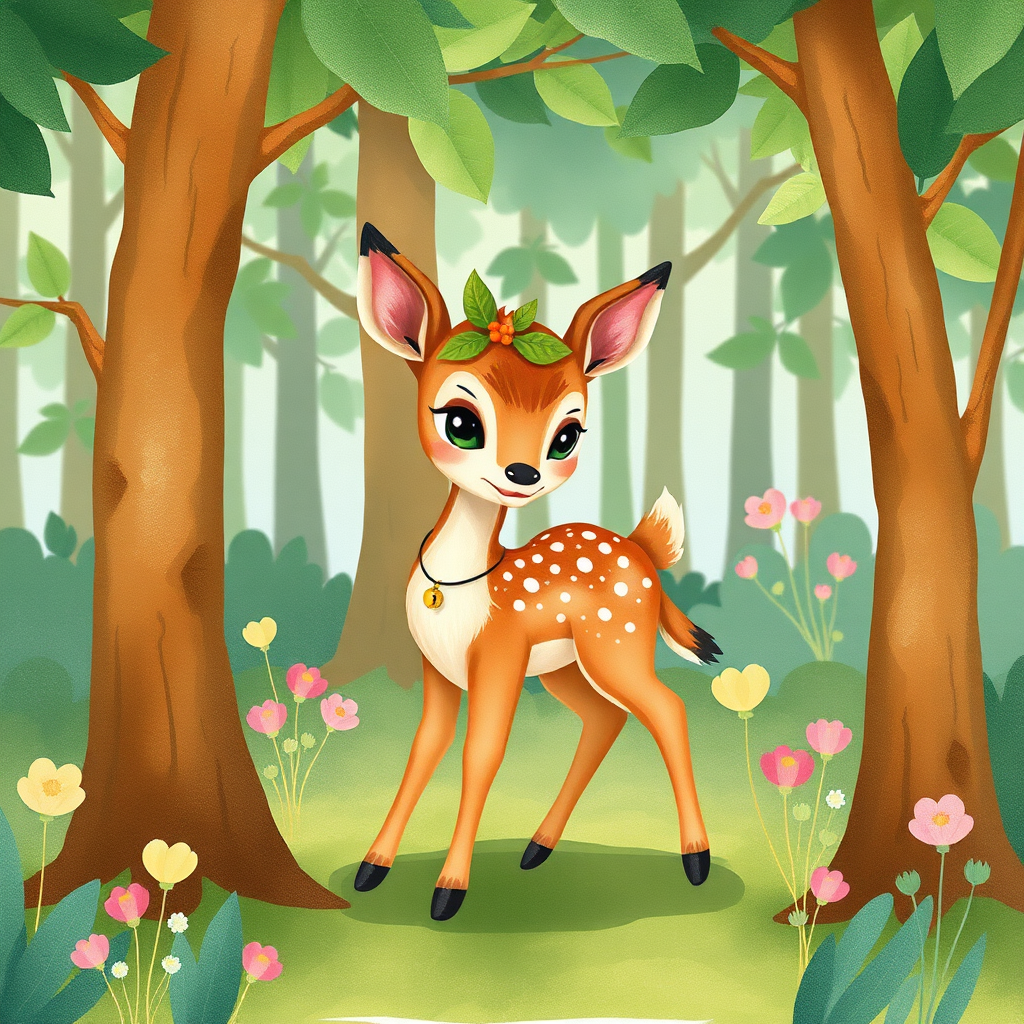 Illustration for Morning in the Meadow