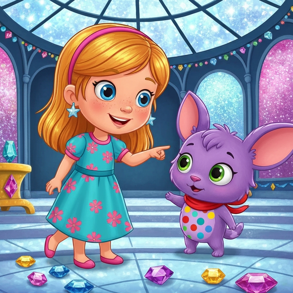 Illustration for The Glittering Gem Rescue