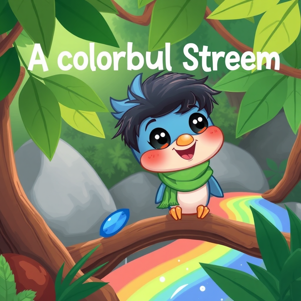 Illustration for A Colorful Discovery