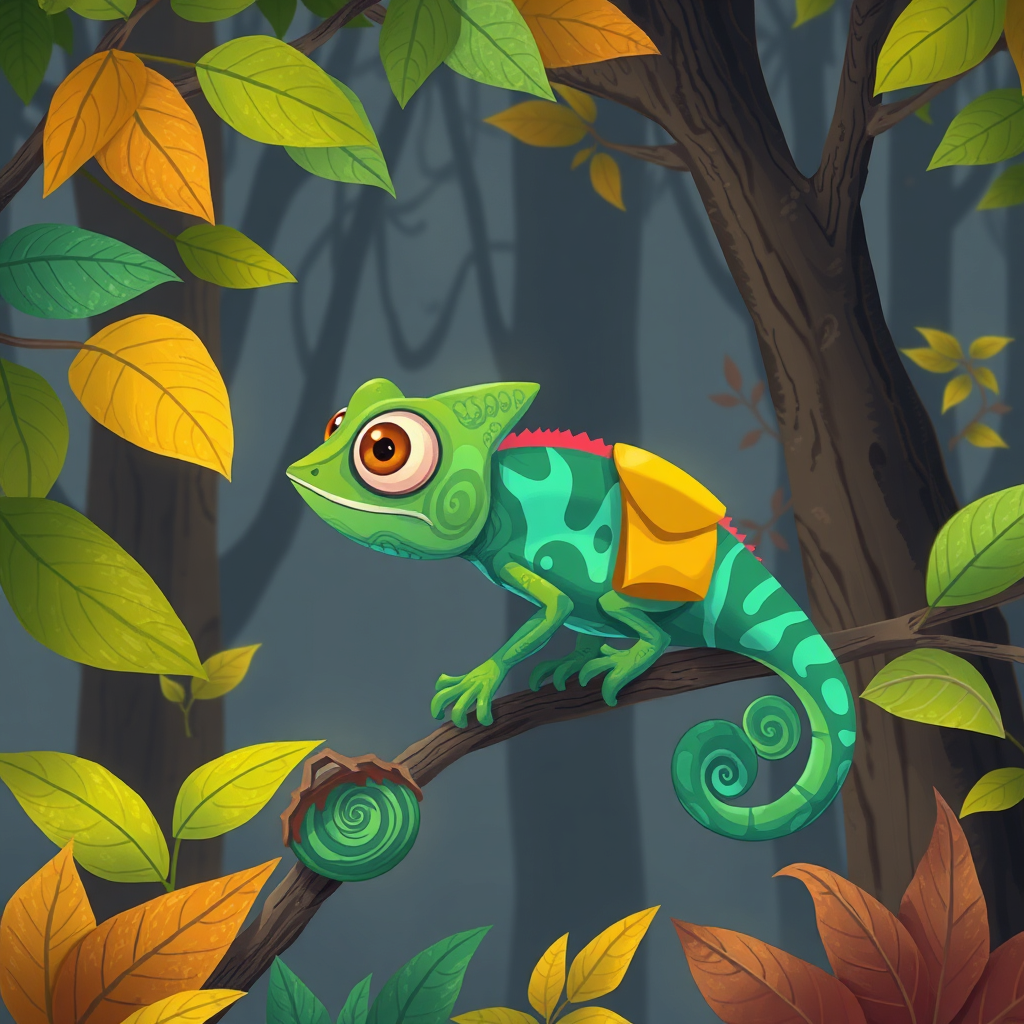 Illustration for The Colorless Forest