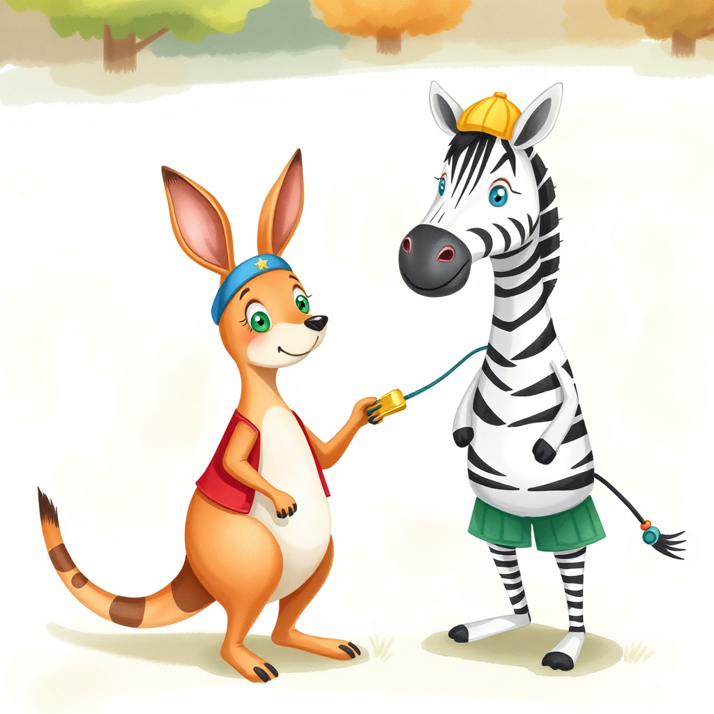Illustration for A Brave Hello