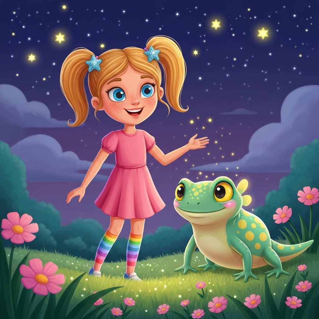 The Starlit Adventure of Lily and Pippy