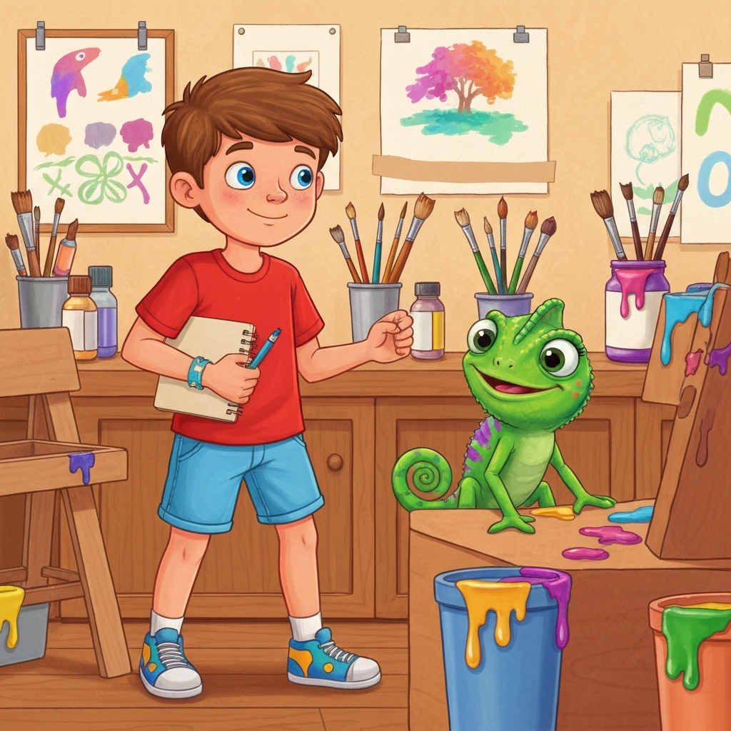 Illustration for Chasing the Riddle