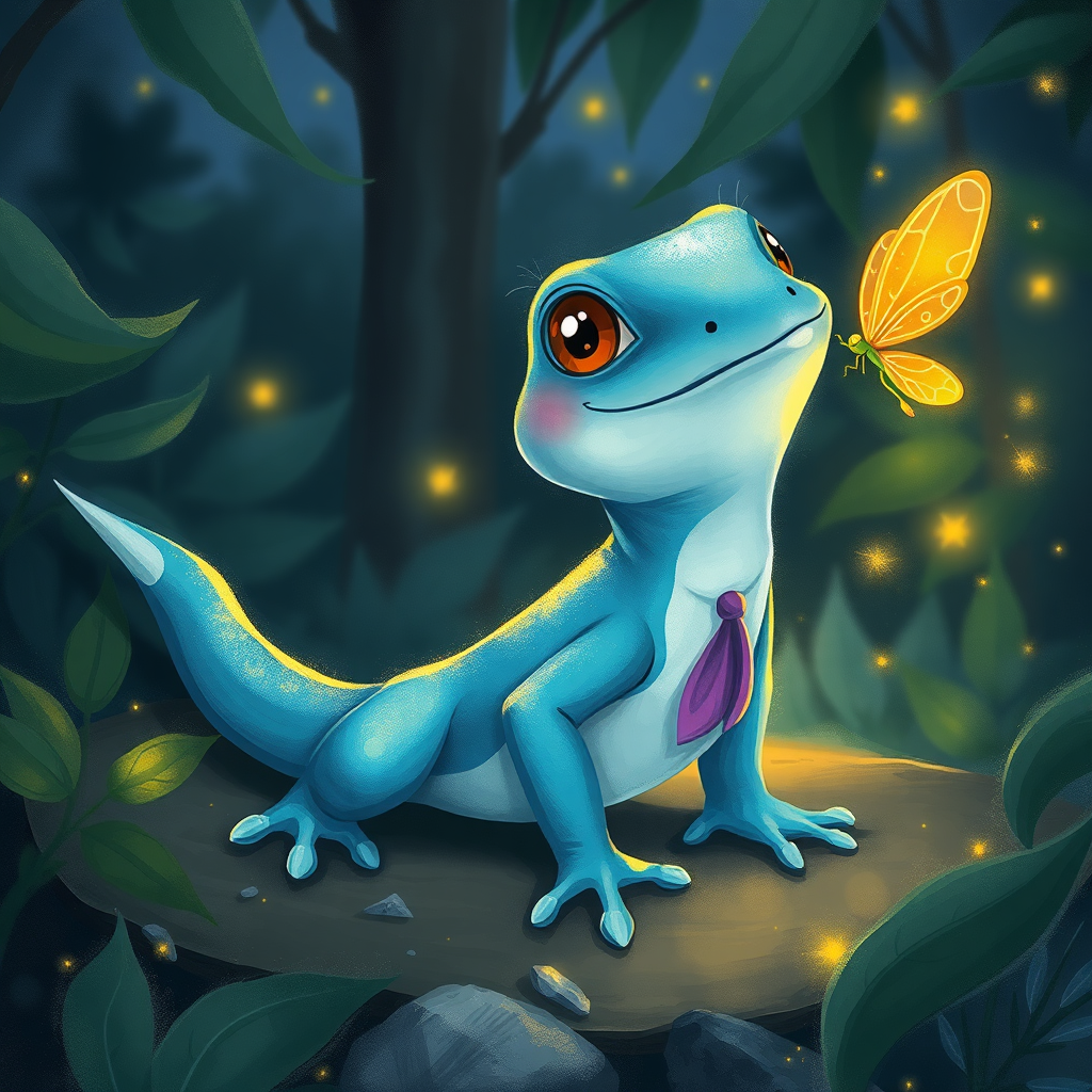 Illustration for A Flickering Friend