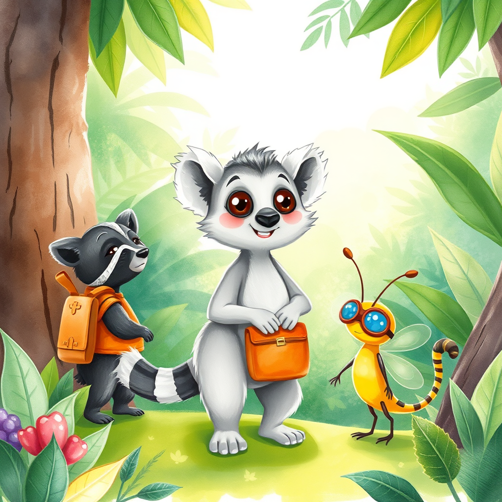 Illustration for Lila's Curiosity