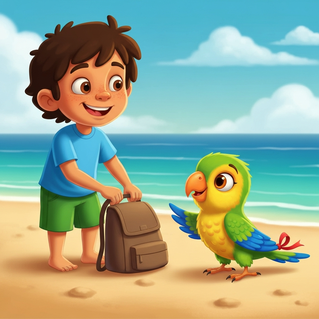 Illustration for A Colorful Companion