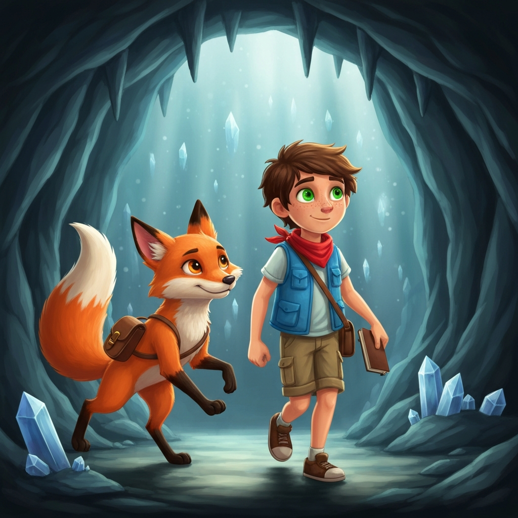 Illustration for Into the Caves