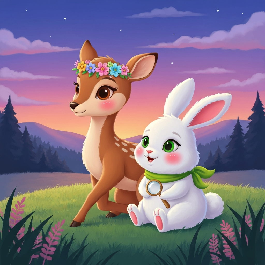 Illustration for A New Friendship